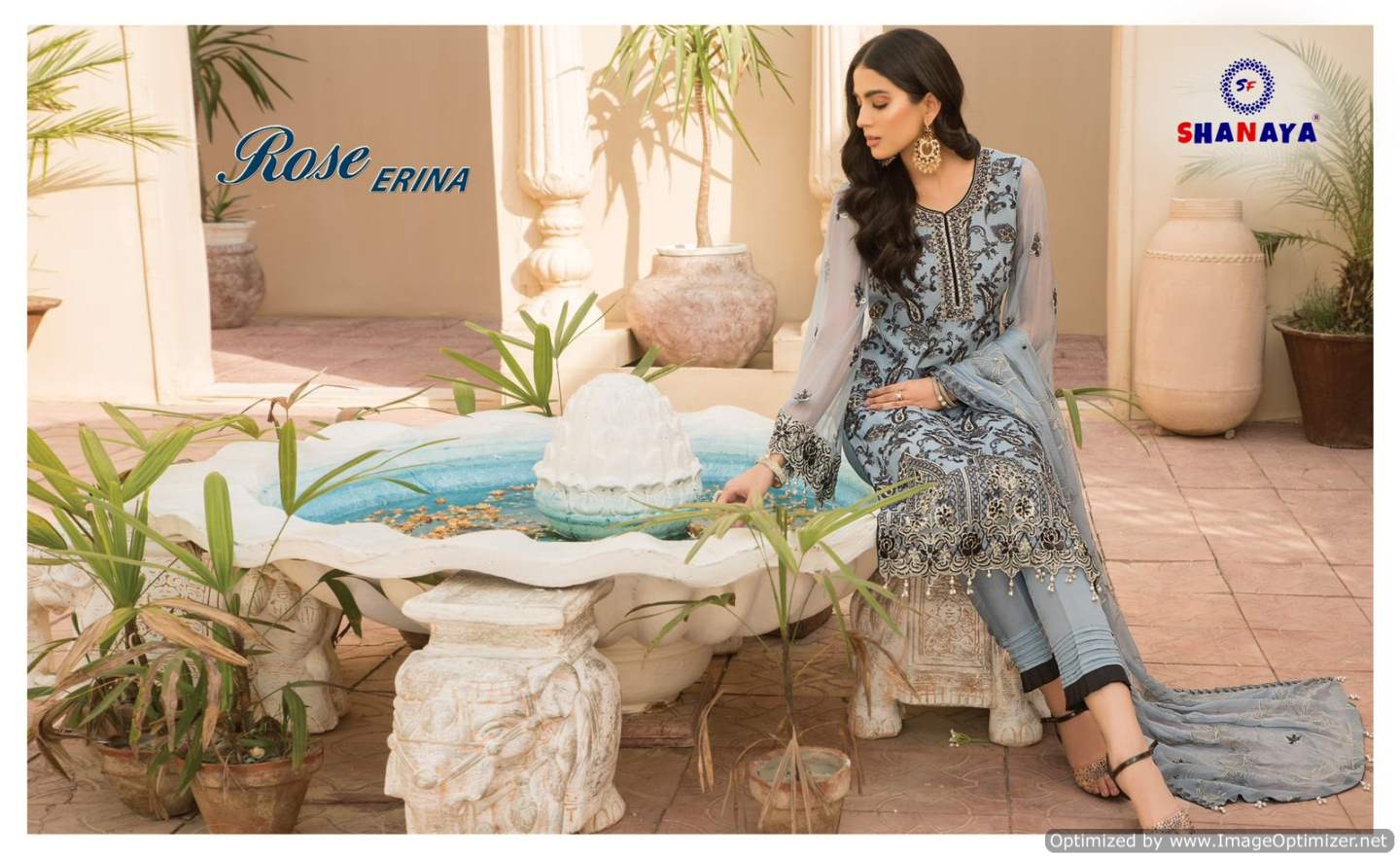 Shanaya Rose Erina Georgette Festive Wear Heavy Pakistani Salwar Kameez Collection